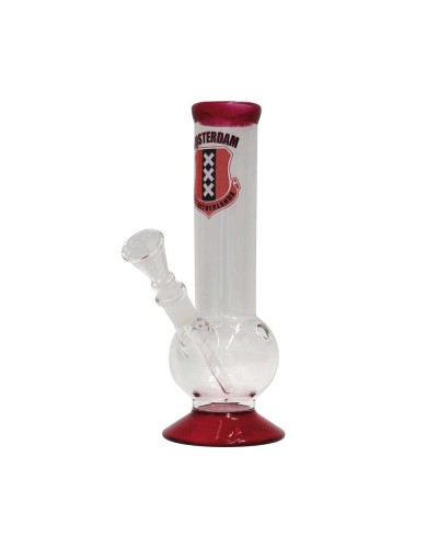 Amsterdam Bouncer Glass Bong • H:21cm • 40mm