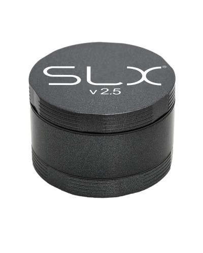 SLX Grinder Aluminium Non Sticky • 50 mm • Charcoal