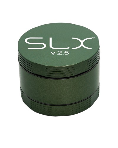 SLX Grinder Aluminium Non Sticky • 50 mm • Leaf Green