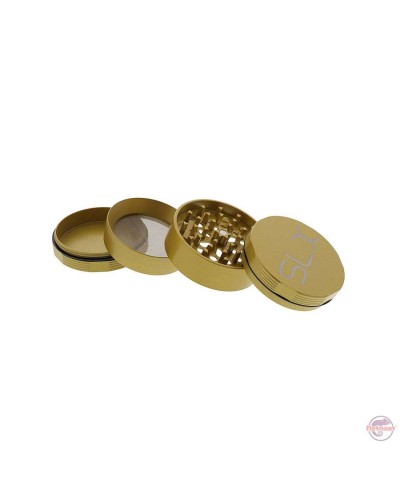 SLX Grinder Aluminium Non Sticky • 50mm • Yellow Gold SLX Grinder Aluminium Non Sticky • 50mm • Yellow Gold
