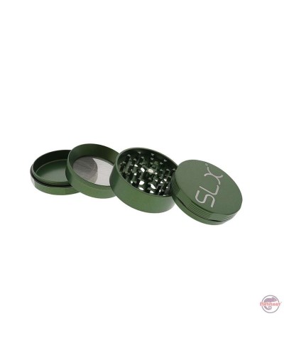 SLX Grinder Aluminium Non Sticky • 62mm • Leaf Green SLX Grinder Aluminium Non Sticky • 62mm • Leaf Green