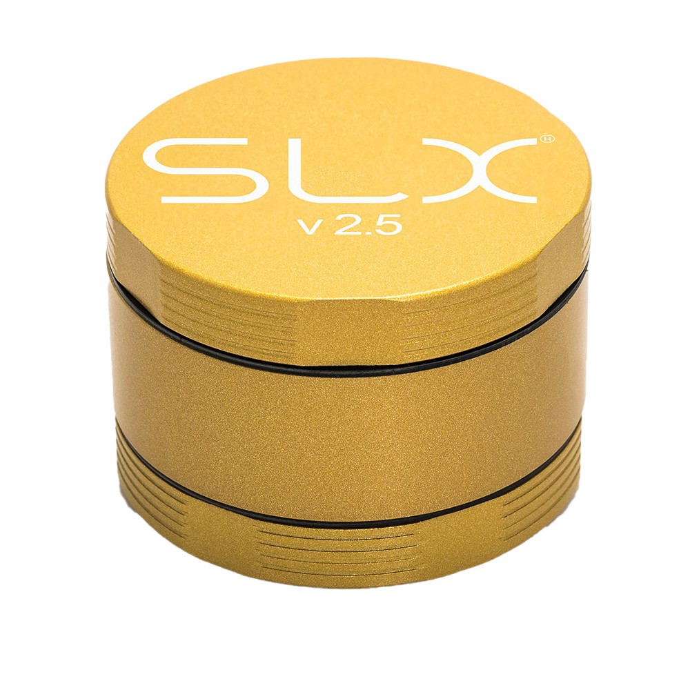 SLX Grinder Aluminium Non Sticky • 62mm • Yellow Gold SLX Grinder Aluminium Non Sticky • 62mm • Yellow Gold