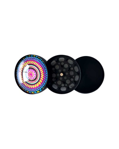Zinc Alloy multicolor grinder • 52mm • 3 parts