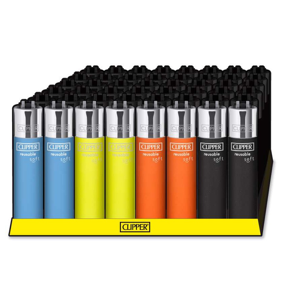 Clipper Large Soft touch • 4 kleuren