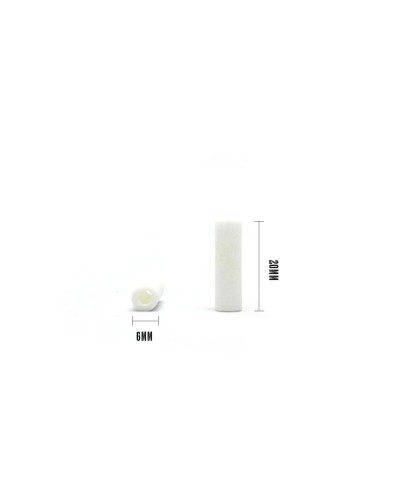 Tube supreme joint filter • 6mm • Natural Display • 6 x 100 pcs