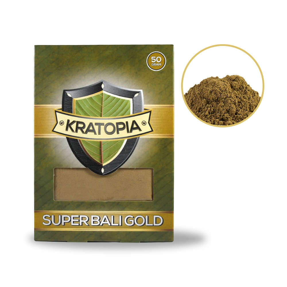 Super Bali Gold Kratom • 50 gram